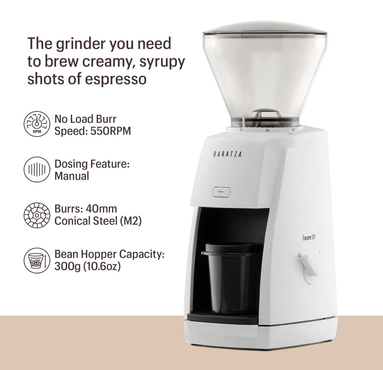 Baratza Encore Conical Burr Grinder